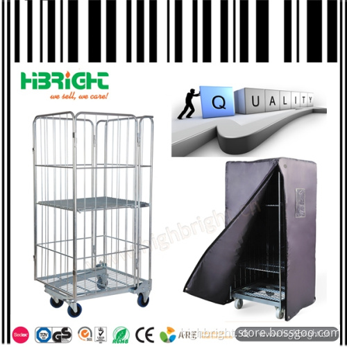 New Security Nestable Roll Cage Laundry Container